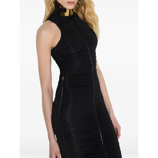 26FW 엘리자베타프랜치 원피스 AB03667E2 110 BLACK - ELISABETTA FRANCHI