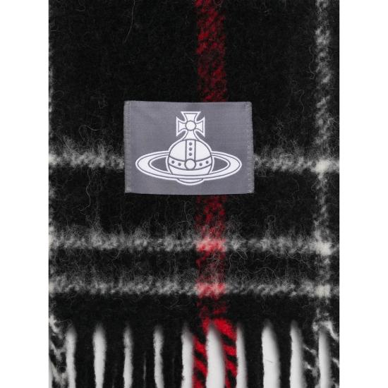 26FW 비비안웨스트우드 머플러/스카프 8103014F W01MO N401 BLACK - VIVIENNE WESTWOOD