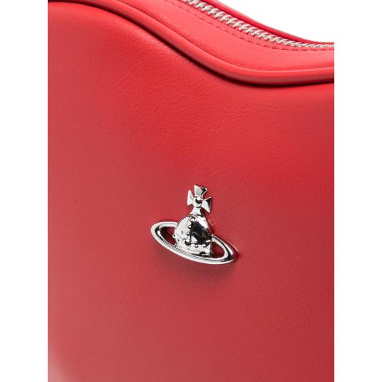 26FW 비비안웨스트우드 벨라 하트 크로스백 5801000OW S0026 H404 RED - VIVIENNE WESTWOOD