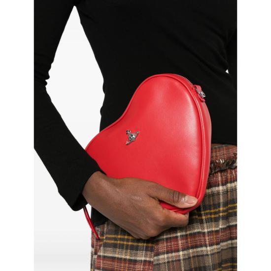 26FW 비비안웨스트우드 벨라 하트 크로스백 5801000OW S0026 H404 RED - VIVIENNE WESTWOOD