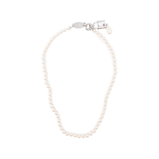 26FW 비비안웨스트우드 셀레스티아 펄 목걸이 6301014R 02P103 P103 SILVER