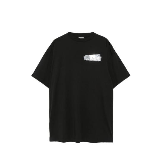 26FW 발렌시아가 탑 850345 TVVE2 1000 BLACK