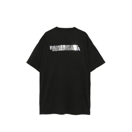 26FW 발렌시아가 탑 850345 TVVE2 1000 BLACK - BALENCIAGA
