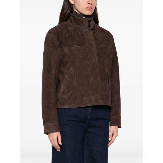26FW JC 소피 가죽 자켓 P5701 DKBRO BROWN - JC SOPHIE