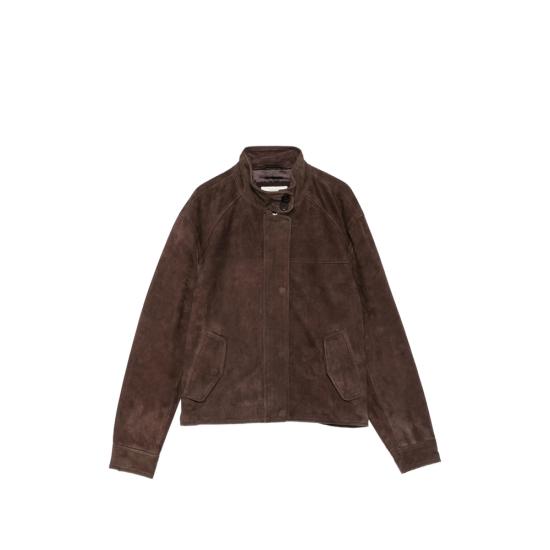 26FW JC 소피 가죽 자켓 P5701 DKBRO BROWN