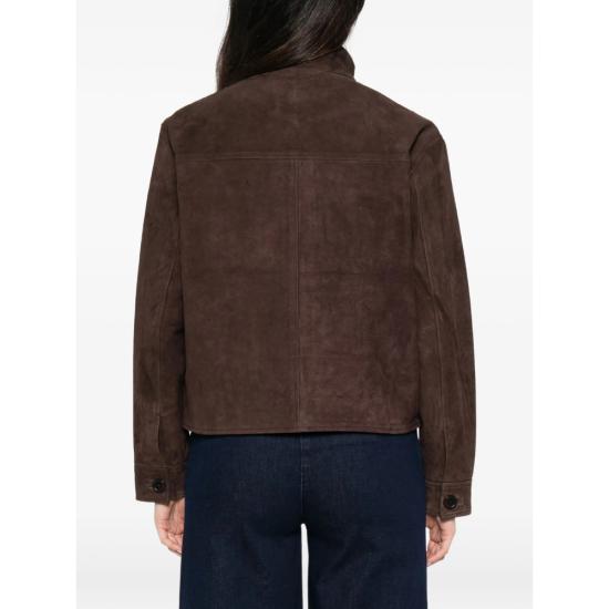 26FW JC 소피 가죽 자켓 P5701 DKBRO BROWN - JC SOPHIE