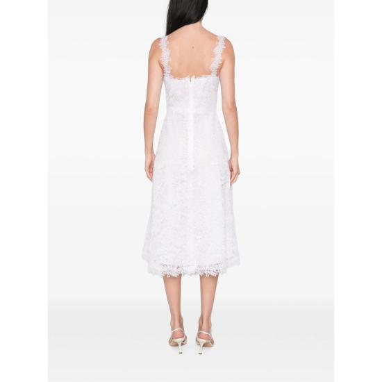 26FW 캐롤리나 헤레라 원피스 PS2611N527HFL 100 WHITE - CAROLINA HERRERA