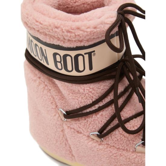 26FW 문부츠 아이콘 나일론 로우 부츠 80D1409700 J001 PINK - MOON BOOT