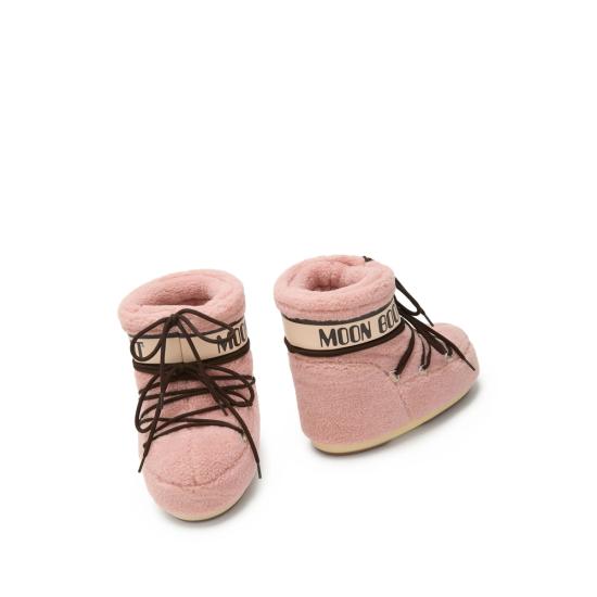 26FW 문부츠 아이콘 나일론 로우 부츠 80D1409700 J001 PINK - MOON BOOT