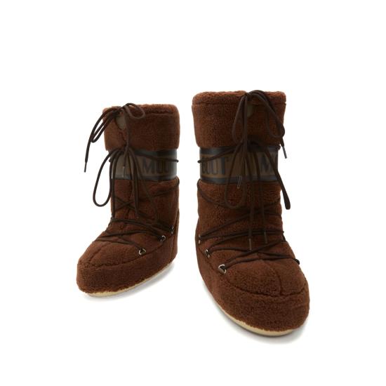 26FW 문부츠 아이콘 플리스 부츠 80D1403080 M004 BROWN - MOON BOOT
