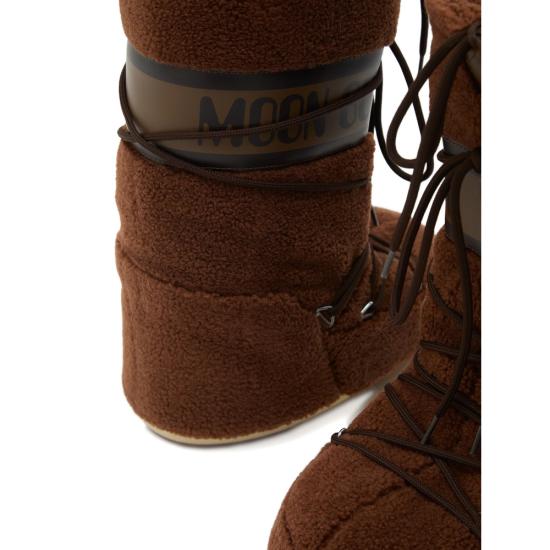 26FW 문부츠 아이콘 플리스 부츠 80D1403080 M004 BROWN - MOON BOOT