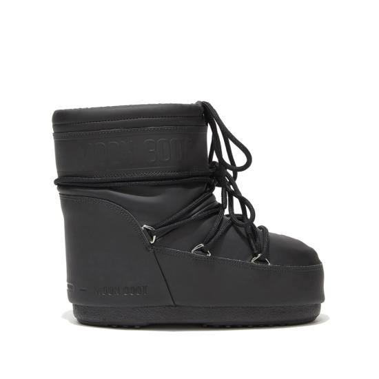 26FW 문부츠 아이콘 나일론 로우 부츠 80D1409380 N001 BLACK