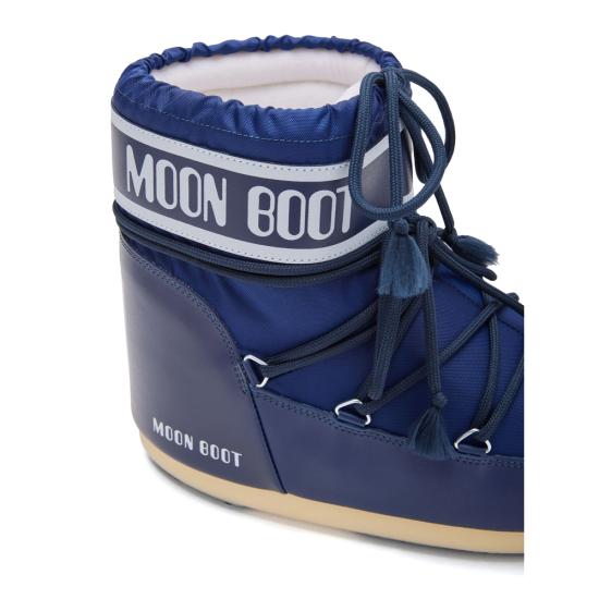 26FW 문부츠 아이콘 나일론 로우 부츠 80D1409340 F003 BLUE - MOON BOOT