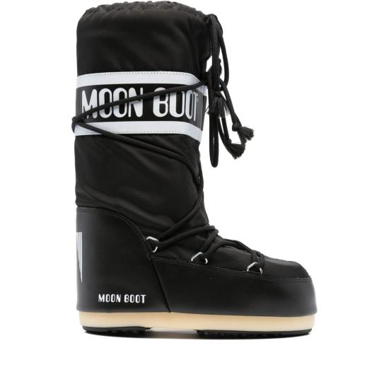 26FW 문부츠 아이콘 나일론 부츠 80D1400440 N001 BLACK