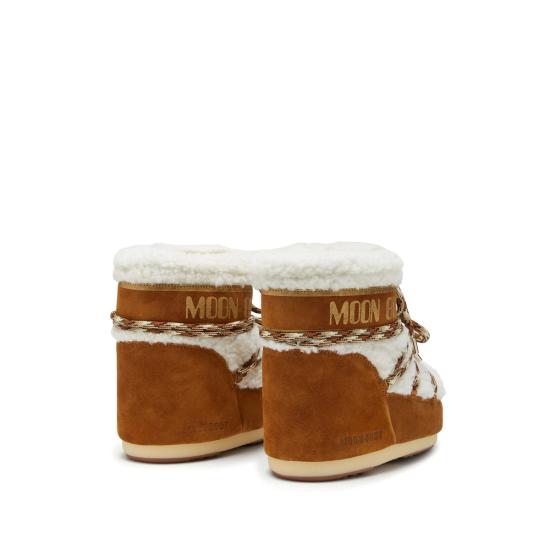 26FW 문부츠 아이콘 나일론 로우 부츠 80D1409580 MA03 BROWN NEUTRALS - MOON BOOT