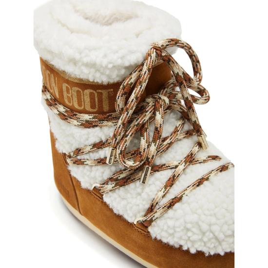 26FW 문부츠 아이콘 나일론 로우 부츠 80D1409580 MA03 BROWN NEUTRALS - MOON BOOT