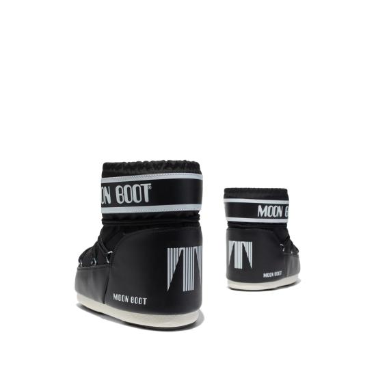 26FW 문부츠 아이콘 나일론 로우 부츠 80D1409340 N001 BLACK - MOON BOOT