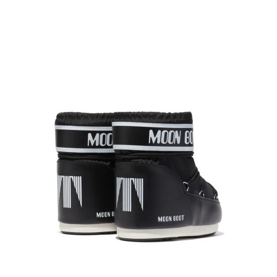 26FW 문부츠 아이콘 나일론 로우 부츠 80D1409340 N001 BLACK - MOON BOOT