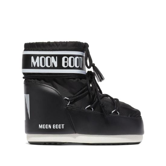 26FW 문부츠 아이콘 나일론 로우 부츠 80D1409340 N001 BLACK