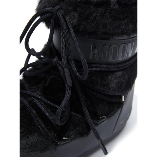 26FW 문부츠 아이콘 나일론 로우 부츠 80D1409390 N001 BLACK - MOON BOOT