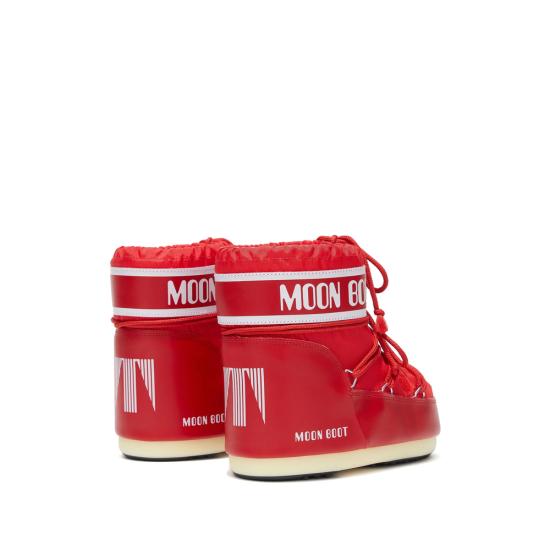 26FW 문부츠 아이콘 나일론 로우 부츠 80D1409340 D001 RED - MOON BOOT