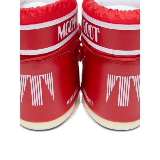 26FW 문부츠 아이콘 나일론 로우 부츠 80D1409340 D001 RED - MOON BOOT