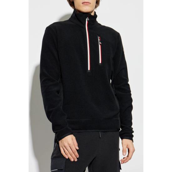26FW 몽클레어 니트웨어 80093 8G000 19 999 BLACK WHITE - MONCLER