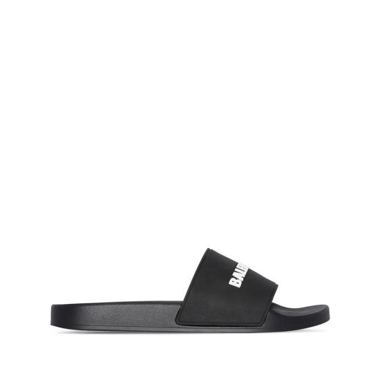 26FW 발렌시아가 파이신 슬라이드 샌들 565826 W1S80 1006 BLACK