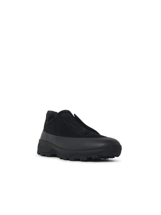 26FW 에르메네질도제냐 스니커즈 LHNEL S7008Z999 Black - ERMENEGILDO ZEGNA