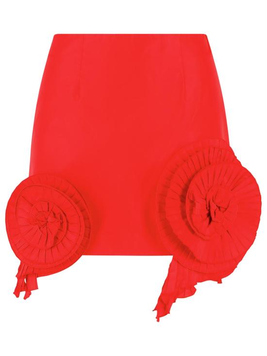 26FW 블루마린 숏 스커트 RF6050T8864X0824 Red