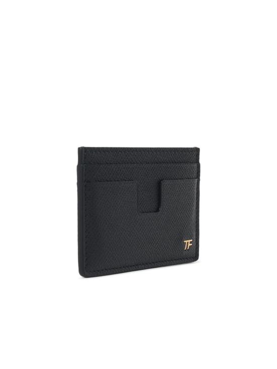 26FW 톰포드 스몰 그레인 레더 클래식 카드 홀더 YM232 LCL081GNAA Black - TOMFORD