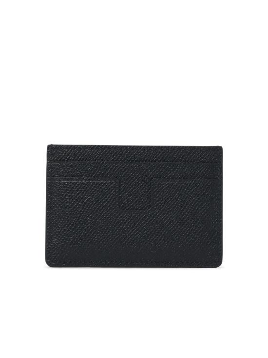 26FW 톰포드 스몰 그레인 레더 클래식 카드 홀더 YM232 LCL081GNAA Black - TOMFORD