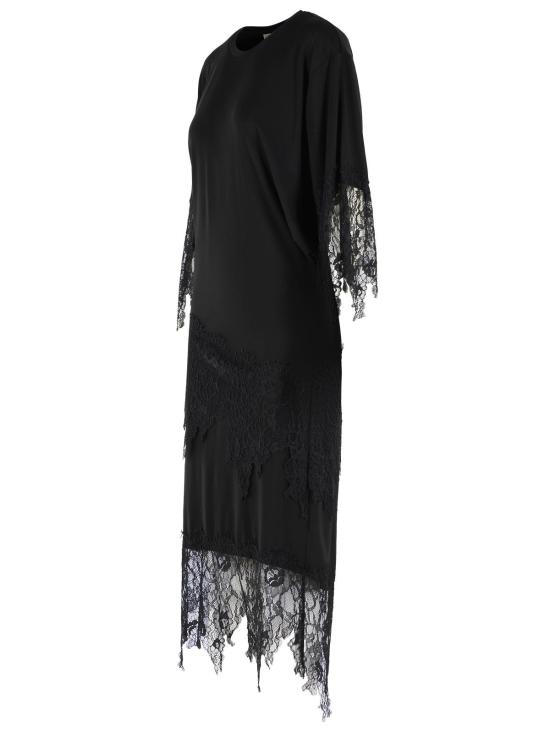 26FW 블루마린 미디 원피스 RF6092J161022222 Black - BLUMARINE