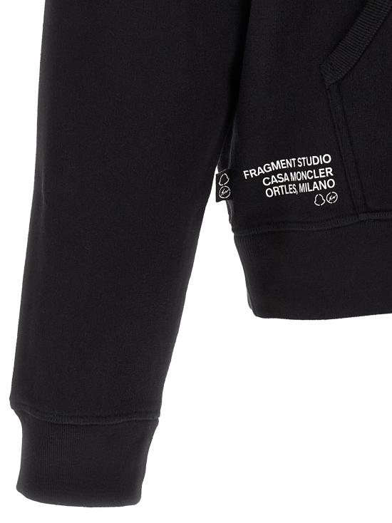 26FW 몽클레어 후드 티셔츠 L209U8G0000489AZJ999 Black - MONCLER