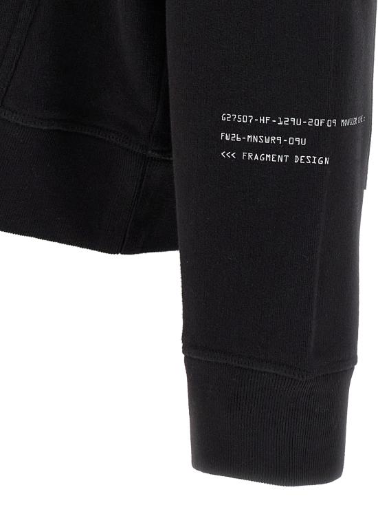 26FW 몽클레어 후드 티셔츠 L209U8G0000489AZJ999 Black - MONCLER