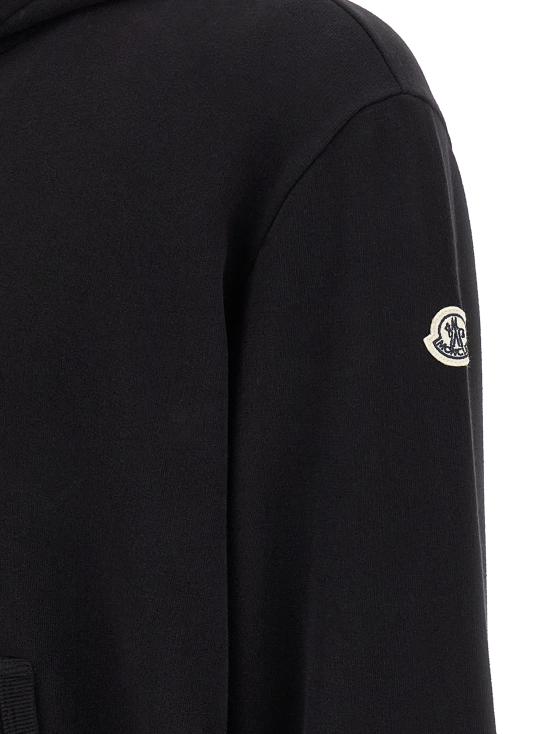 26FW 몽클레어 후드 티셔츠 L209U8G0000489AZJ999 Black - MONCLER