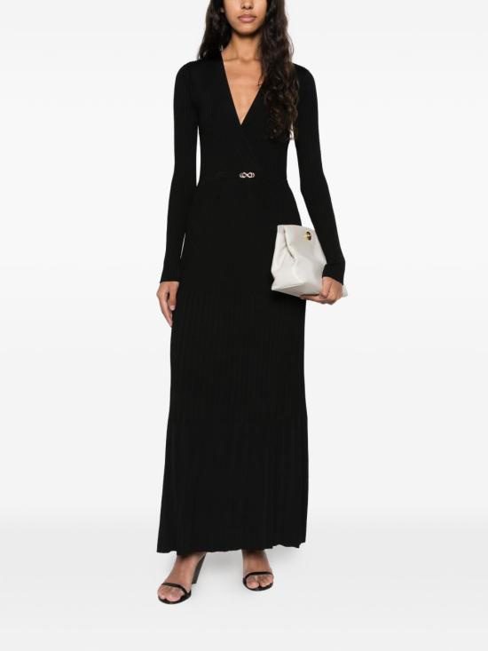 26FW 트윈셋 미디 원피스 262TT3450 00006 NERO - TWINSET