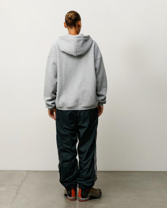 26FW 스투시 후드 티셔츠 118589 0009 GREY HEATHER - STUSSY