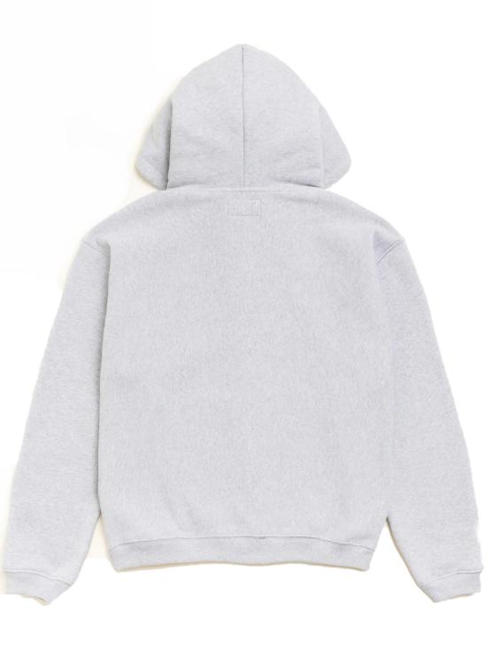 26FW 스투시 후드 티셔츠 118589 0009 GREY HEATHER - STUSSY
