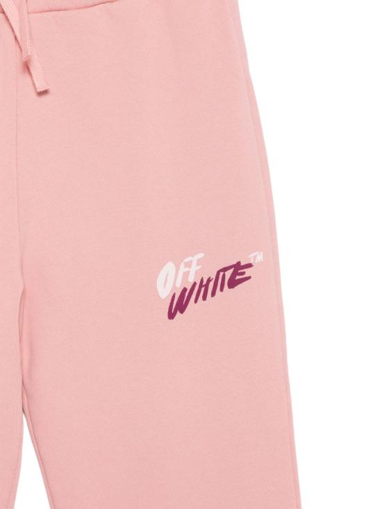 26FW [키즈] 오프화이트 스트레이트 팬츠 44GCH00DF26F001662 BLUSH ROSA - OFF WHITE