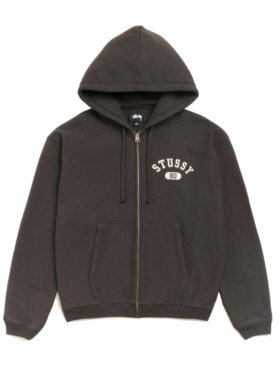 26FW 스투시 후드 티셔츠 118589 0034 WASHED BLACK