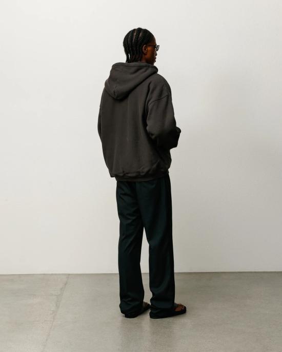 26FW 스투시 후드 티셔츠 118589 0034 WASHED BLACK - STUSSY