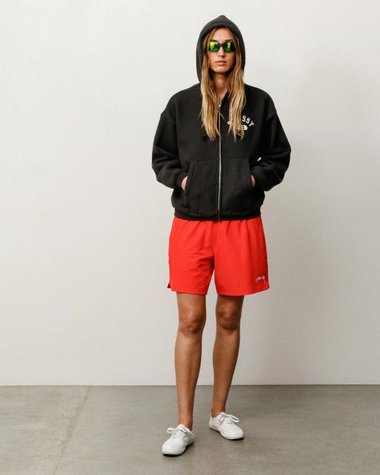 26FW 스투시 후드 티셔츠 118589 0034 WASHED BLACK - STUSSY