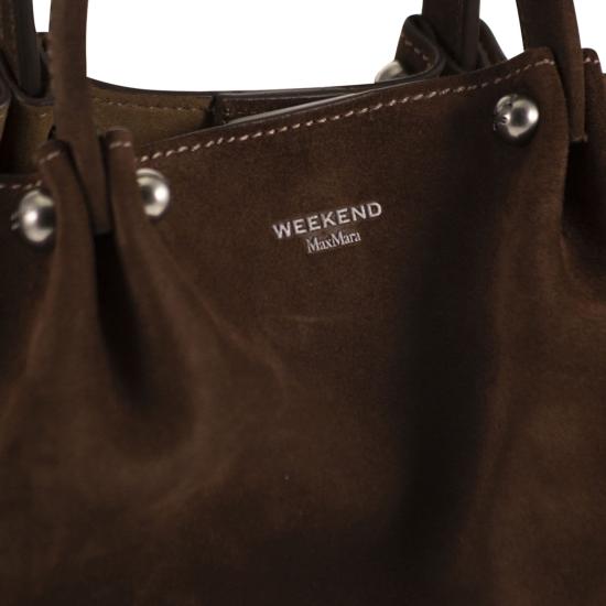 26FW 위켄드막스마라 토트백 2625516175600 CHOCOLATE - WEEKEND MAX MARA