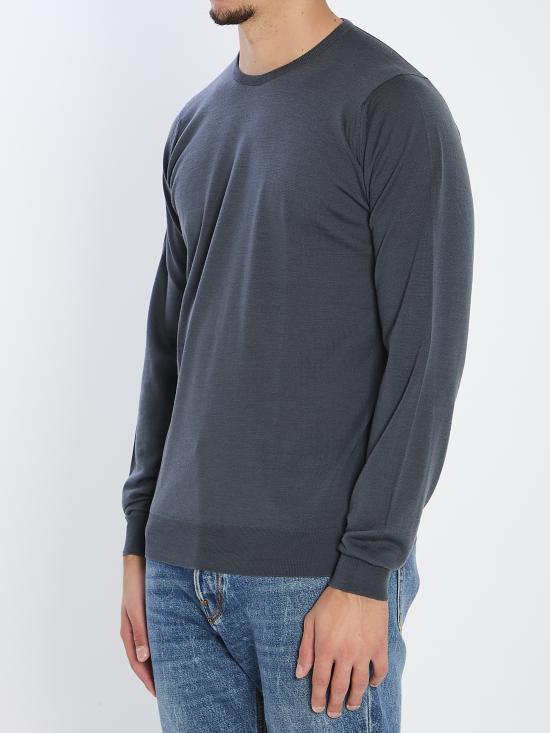 26FW 존스메들리 스웨터 LUNDY GREY - JOHN SMEDLEY
