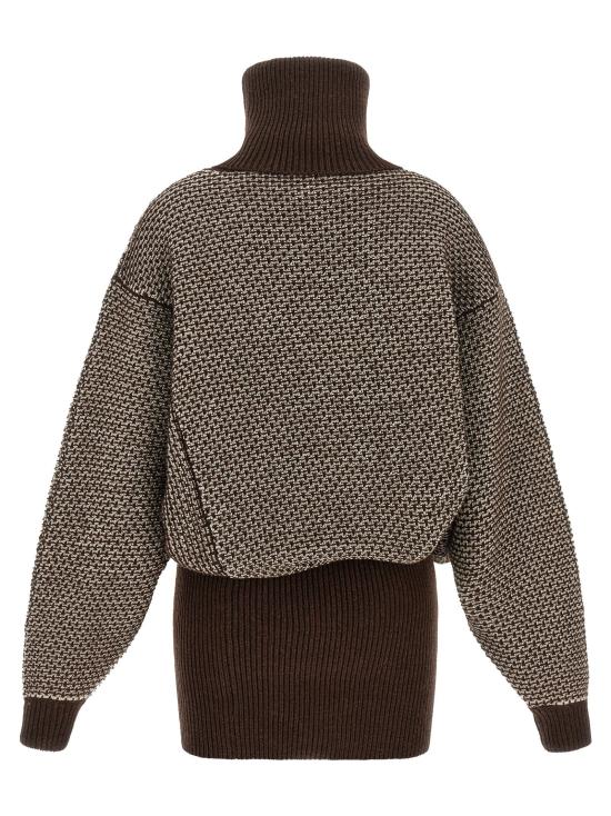  MM6 메종마르지엘라 스웨터 LDS62DA0108M13354001J BROWN - MM6 MAISON MARGIELA