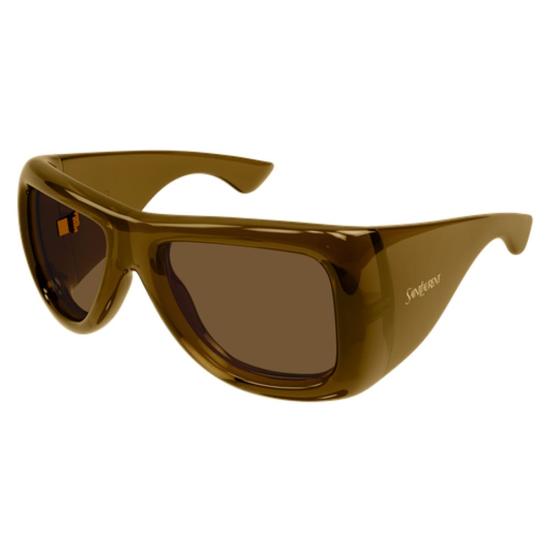 26SS 생로랑 SL 902 하울 트랜스패런트 SL902HOWL 004 BROWN BROWN BROWN 63 - SAINT LAURENT
