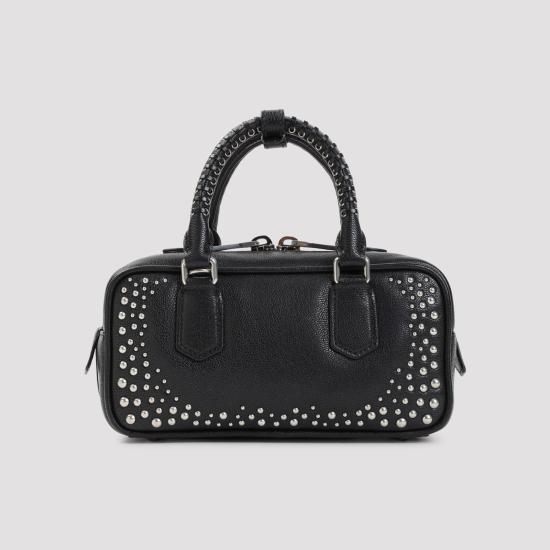 26FW 미우미우 아르카디 로고 토트백 5BB142VOB1 2ZSQ F0002 NERO - MIU MIU