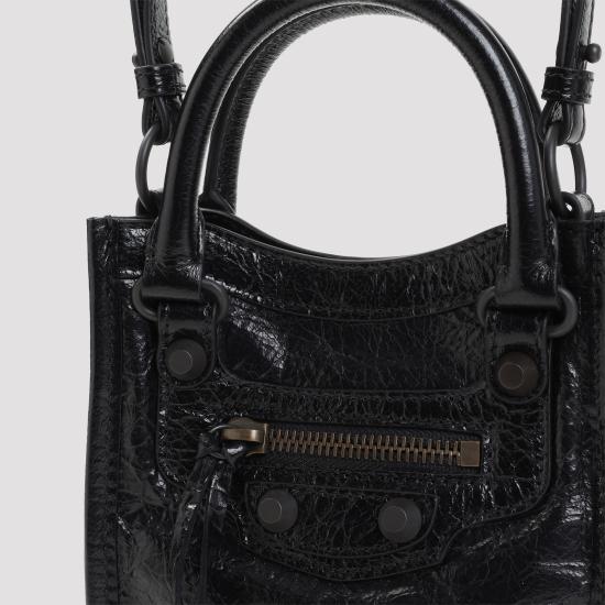 26FW 발렌시아가 르 시티 토트 폰 873426 2ABFY 1000 BLACK - BALENCIAGA