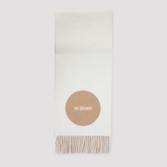 26FW 자크뮈스 롱드 카레 울 머플러 ACU00579AOT4044 015 MULTI BEIGE